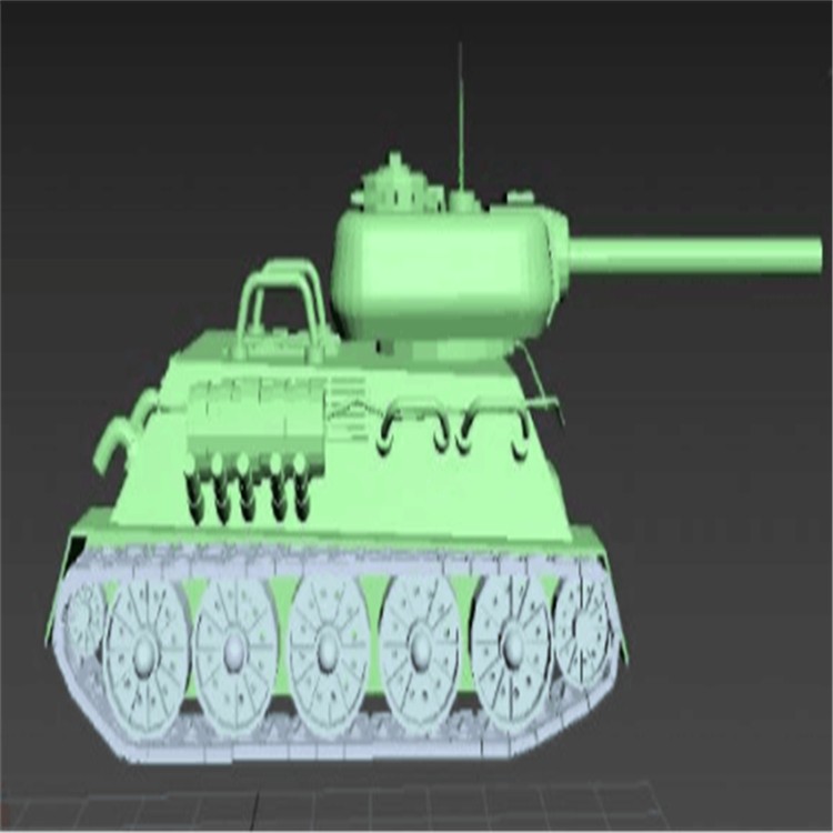南关充气军用坦克模型
